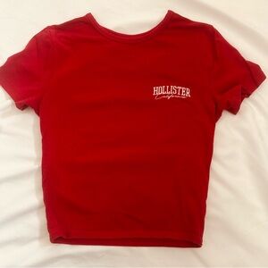 Hollister California Red Tee